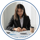 a female Bookkeeper