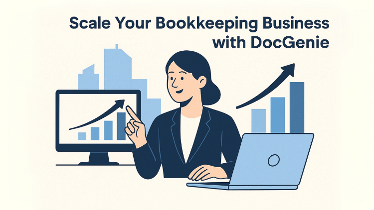 illustrating that you can scale your bookkeeping business with DocGenie